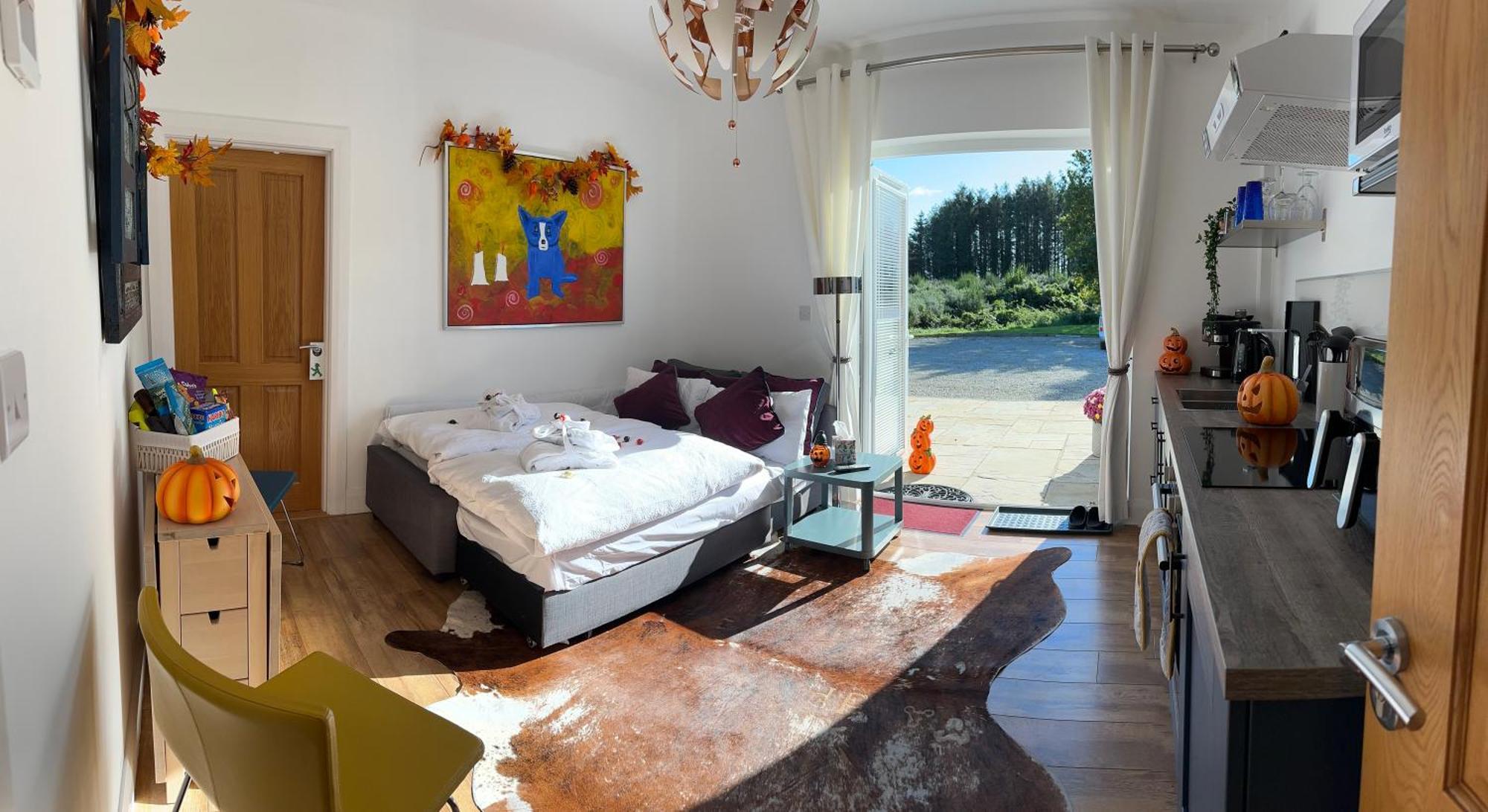 Forest Path Luxury Studio Apartment With Large Bedroom Bathroom And Sauna Sleeps Up To 4 Ballynahinch Экстерьер фото